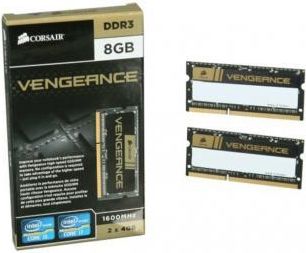 Corsair Vengeance 8GB DDR3 1600MHz SODIMM (CMSX8GX3M2A1600C9)