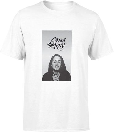Lana Del Rey Męska koszulka (M, Biały)