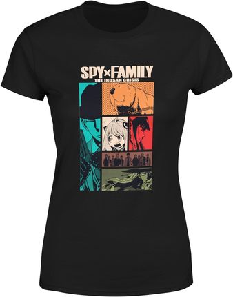 Spy X Family Damska koszulka (XL, Czarny)