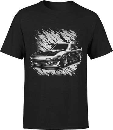 Mazda RX7 szybcy i wściekli Męska koszulka (XXL, Czarny)