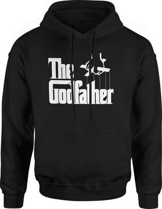 Godfather Ojciec Chrzestny Męska bluza z kapturem (3XL, Czarny)