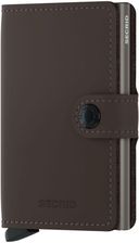 Kompaktowy portfel RFID Secrid Miniwallet Matte - truffle