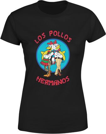 Breaking Bad Los Pollos Hermanos Damska koszulka (L, Czarny)