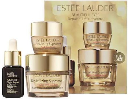 Estée Lauder Pielęgnacja Oczu Zestaw Prezentowy Supreme+ Eye Cream 15 Ml + Supreme+ Moisturizer 7 Ml + Advanced Night Repair Synchronized