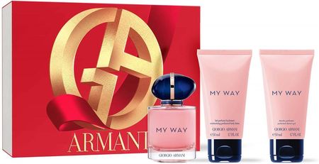 Armani My Way Zestaw Prezentowy Eau De Parfum Spray 50 Ml + Shower Gel 50 Ml + Body Lotion 50 Ml 1 Stk.
