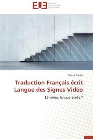 Traduction Fran Ais Crit Langue Des Signes-Vid O - Literatura ...