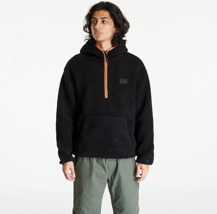 Calvin Klein Jeans Sherpa Half-Zip Hoodie Black