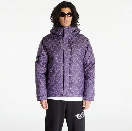 Puma x PLEASURES Puffer Jacket Purple Charcoal