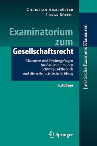 Examinatorium Zum Gesellschaftsrecht - Literatura Obcojęzyczna - Ceny I ...