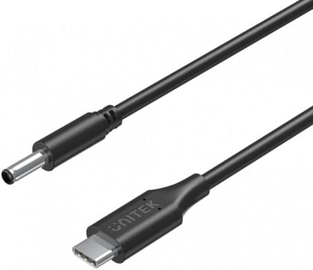 Kabel zasilający do laptopów Dell Unitek, 65W USB-C - DC4,5mm (C14120BK-1.8M)