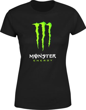 Monster energy drink Damska koszulka (XXL, Czarny)