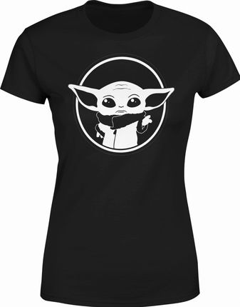 Baby yoda - star wars Damska koszulka (XXL, Czarny)