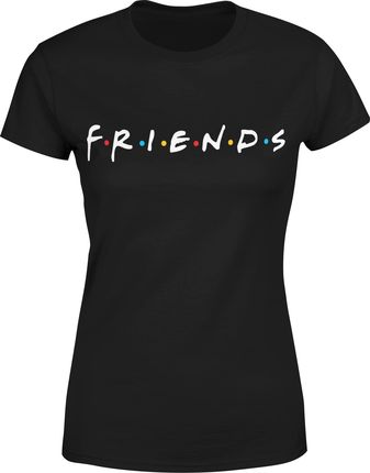Friends - przyjaciele Damska koszulka (XXL, Czarny)