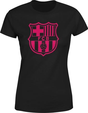Fc barcelona Damska koszulka (XXL, Czarny)