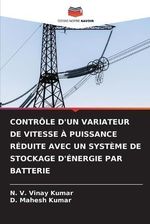 Contr Le D Un Variateur De Vitesse Puissance R Duite Avec Un Syst Me De Stockage D Nergie Par