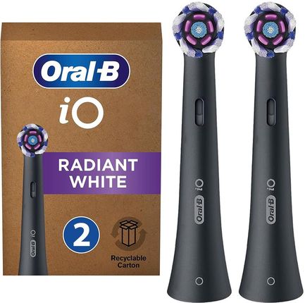 Oral-B 2x Końcówka Szczoteczki Elektrycznej iO Radiant Black