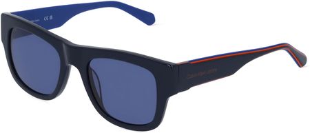 Calvin Klein Jeans CKJ 22637S Męskie okulary przeciwsłoneczne, Oprawka: Tworzywo sztuczne, niebieski