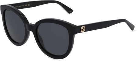 Gucci GG 1315S Damskie okulary przeciwsłoneczne, Oprawka: Recyklingowany, czarny