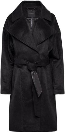Damski płaszcz Guess Patrizia Belted Coat W3Bl38Wfr22-Jblk – Czarny