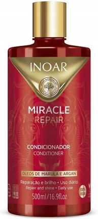Inoar Miracle Repair Odżywka Regenerująca Do Włosów Zniszczonych 500 ml