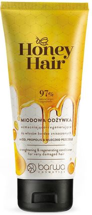 Barwa Honey Hair Wzmacniająco-Regenerująca Odżywka Do Włosów 200 ml