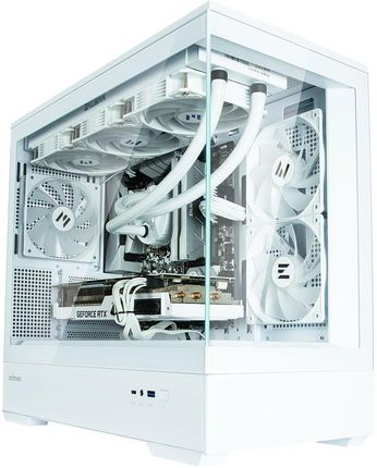 ZALMAN P30 WHITE RGB PCケース+おまけ付き ZALMAN P30 White アドレサブルRGBファン搭載のミニタワー型PC