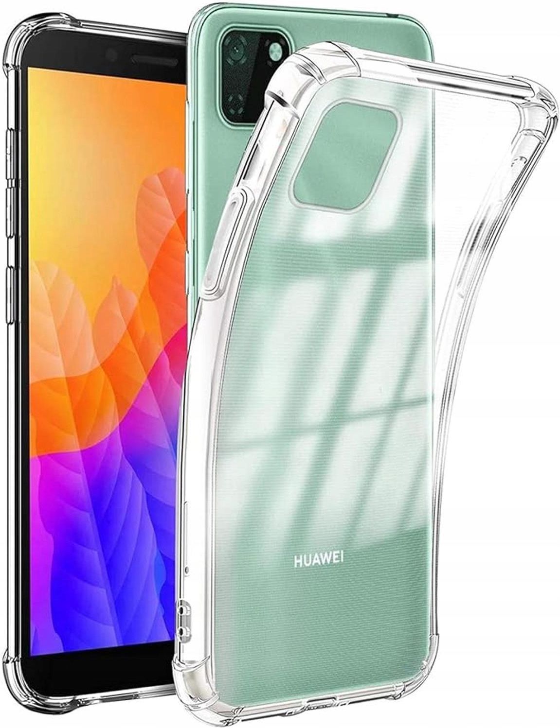 KARTXITAI Cover Compatibile con HUAWEI Y5p 2020 Custodia,Protettiva per Tutto il Corpo Morbida al Tatto,Slim in Silicone TPU con Assorbimento degli Urti e Anti-Graffio - Crisantemi
