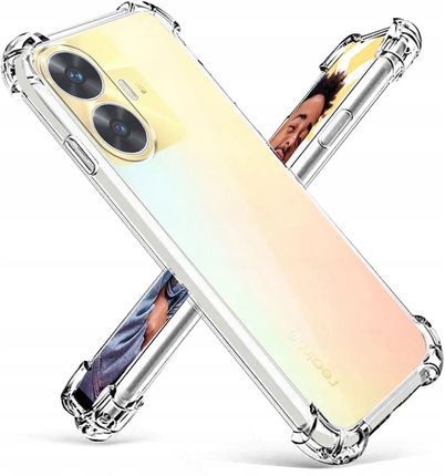 Hello Case Etui Pancerne Do Realme C55 Case Silikon Gumowe Slim Anti Shock