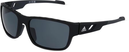 ADIDAS SP0069 Uniwersalne okulary przeciwsłoneczne, Oprawka: Tworzywo sztuczne, czarny