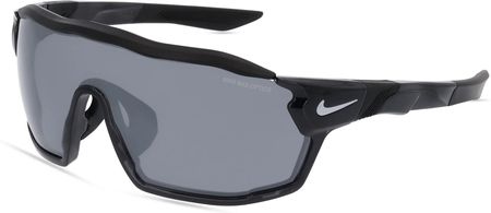 NIKE SHOW X RUSH DZ7368 Uniwersalne okulary przeciwsłoneczne, Oprawka: Tworzywo sztuczne, czarny