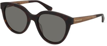 Woodfellas 11718 MIRAGE Damskie okulary przeciwsłoneczne, Oprawka: Holz Acetate, brązowy