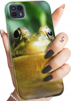 Hello Case Etui Do Motorola Moto G50 5G Żabka Żaba Frog