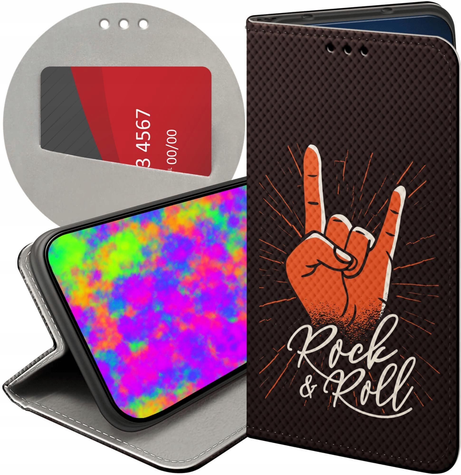 Hello Case Etui Do Motorola Moto E7 Power Rockowe Rock Rock And Roll ...
