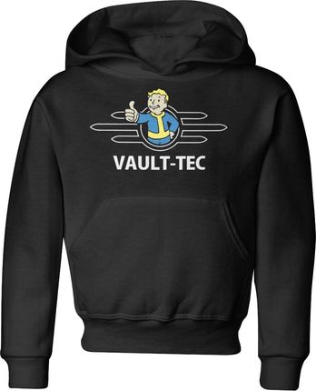 Fallout Vault-Tec Dziecięca bluza (122, Czarny)