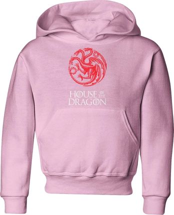 House of dragon Ród smoka Dziecięca bluza (122, Różowy)