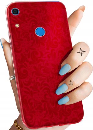 Hello Case Etui Do Huawei Y6S Y6 Prime 2019 Honor 8A Czerwone Serca Róże