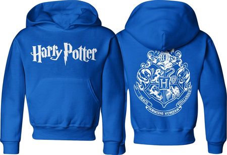 Harry Potter Dziecięca bluza prezent dla fana harrego pottera (134, Niebieski)