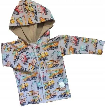 Bluza koparki i wywrotki na zamek rozmiar 164