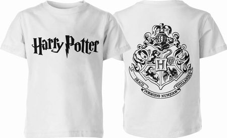 Harry Potter Dziecięca koszulka (128, Biały)