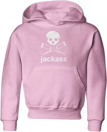 Jackass Dziecięca bluza (122, Różowy)