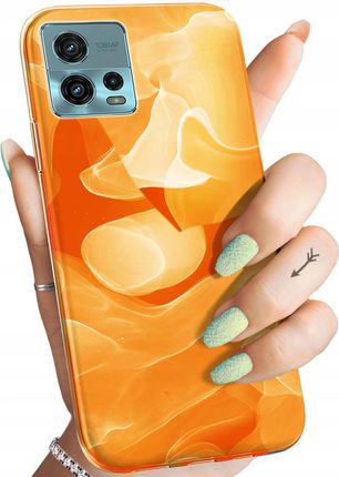 Hello Case Etui Do Motorola Moto G72 Pomarańczowe Pomarańcze Orange Obudowa Case