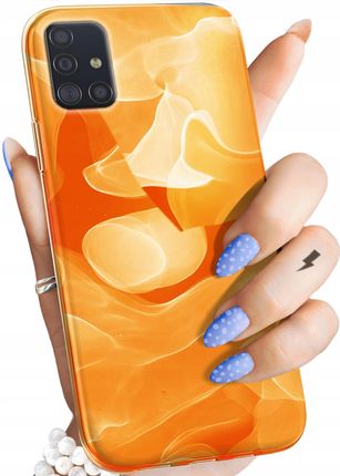 Hello Case Etui Do Samsung Galaxy A51 Pomarańczowe Pomarańcze Orange Obudowa