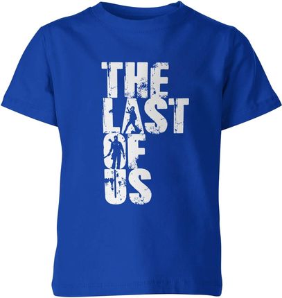 The last of us Dziecięca koszulka (128, Niebieski)