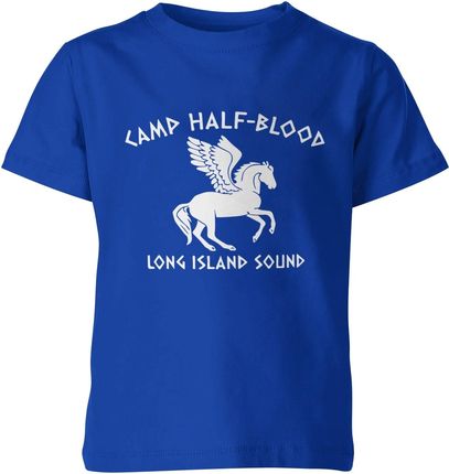 Camp Half Dziecięca koszulka (164, Niebieski)