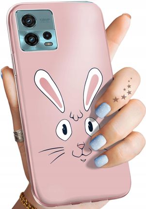Hello Case Etui Do Motorola Moto G72 Królik Zając Bunny Obudowa Pokrowiec Case