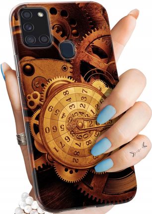 Hello Case Etui Do Samsung Galaxy A21S Zegary Czas Zegarmistrz Obudowa Pokrowiec