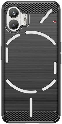 Hurtel Etui Silikonowe Carbon Case Do Nothing Phone 2 Czarne