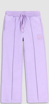 Spodnie dresowe fioletowe typu culotte