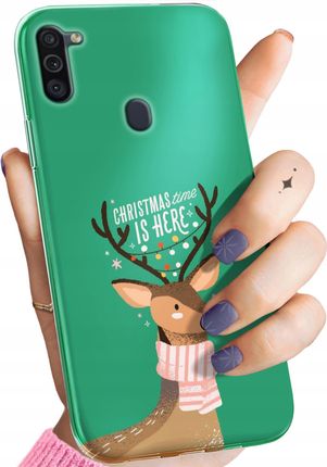 Hello Case Etui Do Samsung Galaxy M11 Świąteczne Christmass Święta Obudowa Case