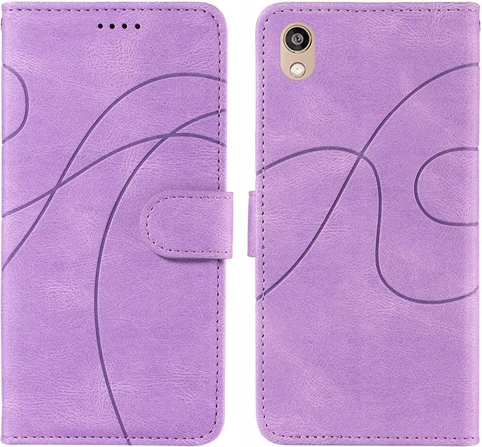 Custodia Portafoglio In Pelle Sintetica Per Huawei Y5p Con Slot E Supporto